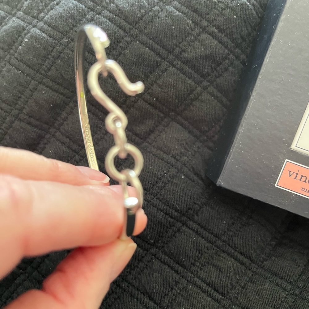 Silver Hook Clasp Bracelet